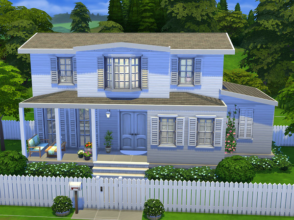 Sims 4 — spring cottage  by flubber32c4 — are your sims ready for spring? here is the perfect home for your sims when