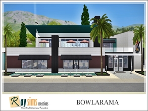 Sims 3 — B.s Bowlarama (Bowling Alley) by Ray_Sims — If you like bowling or just hanging out and having fun, this place