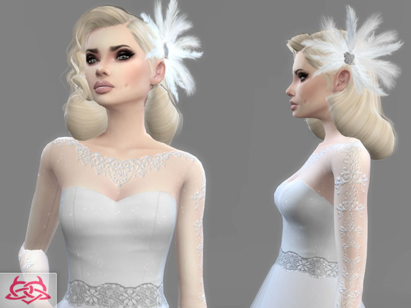 Sims 4 — bridal headdress 2 by Colores_Urbanos — 3 recolors - Find him in a hat Your game needs to be updated from