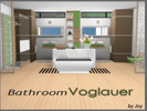 Sims 4 — Bathroom Voglauer by Joy6 — A set of furniture for the bathroom in a modern style Objects in this set: Shower