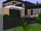 Sims 3 — Puruvesi Promona by CaDee — Lake house including lake, 2-car garage, large living room, fully equipped kitchen,