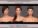 Sims 4 — NataliS Thorn-like Tassel Necklace Recolor - mesh needed by Lorwyn — 40 Recolors of NataliS's Thorn-like Tassel