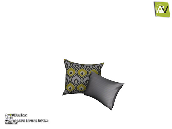 Sims 3 — Avangarde Seat Cushion Right by ArtVitalex — - Avangarde Seat Cushion Right - ArtVitalex@TSR, Apr 2017