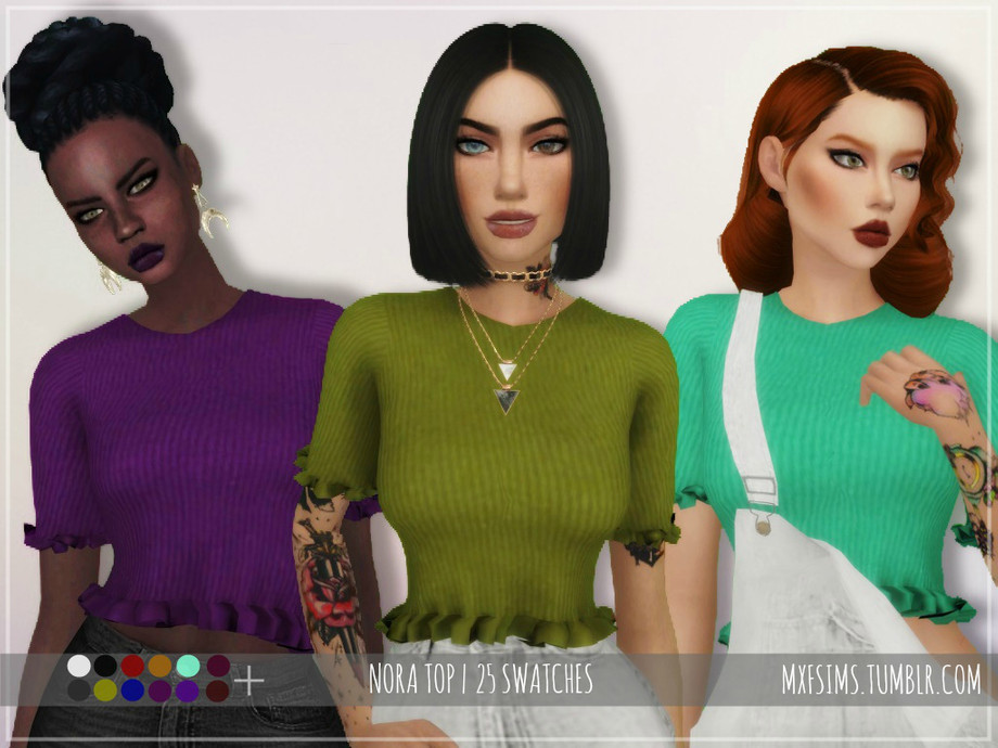 The Sims Resource - Nora Top