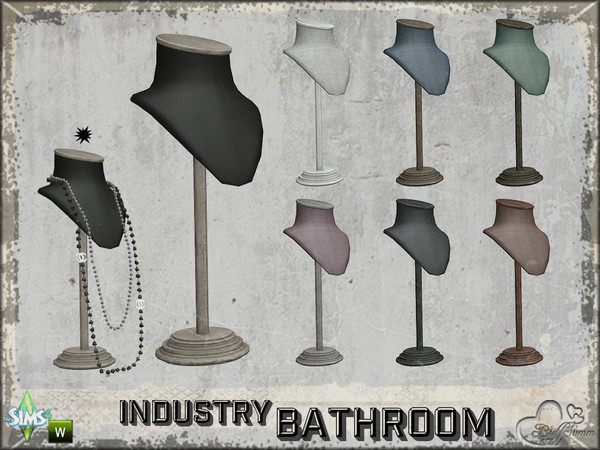 Sims 4 — Bathroom Industry Vanity Necklace Holder by BuffSumm — Part of the *Bathroom Industry* ***TSRAA***