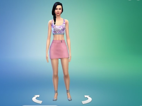 Sims 4 — floral_sportsbra by meg126beth — A floral sports bra.