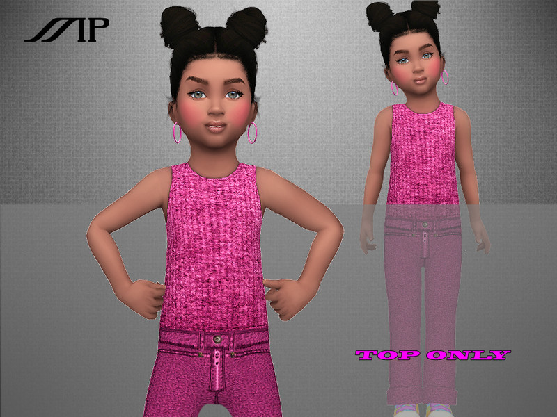 Sims 4 MP Toddler Tank Top by MartyP