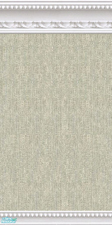 Sims 2 — jsf2WMBGHyde by jsf — A light green, heavily textured strie wallpaper encased in my white marble beaded moulding