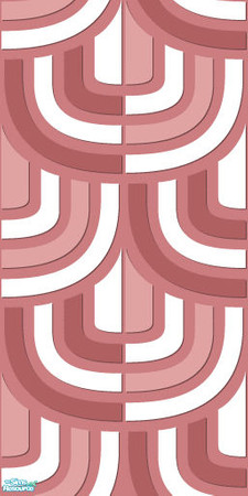 Sims 2 — Studio K Only U - Iced Rose by StudioKhagerks — 28 colors total. Can be found under Wallpapers. Coordinates with