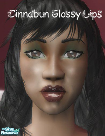 Sims 2 — Plastic lip Collection 1 - Cinnabun by Lanebran — 