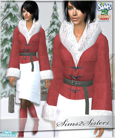 Sims 2 — S2S Outerwear Collection No.1 - 5e by sims2sisters — Our older creation categorized in Season EP OUTERWEAR.