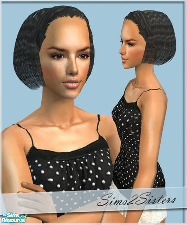 Sims 2 — S2S Sunair T037 hair retexture - 2 by sims2sisters — 