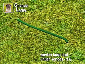 Sims 3 — Garden hose - end part by GrandeLama — part of GrandeLama Gardening set