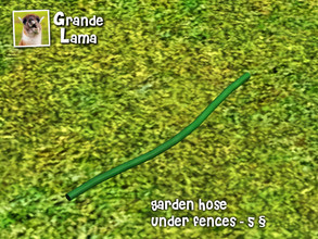 Sims 3 — Garden hose by GrandeLama — part of GrandeLama Gardening set
