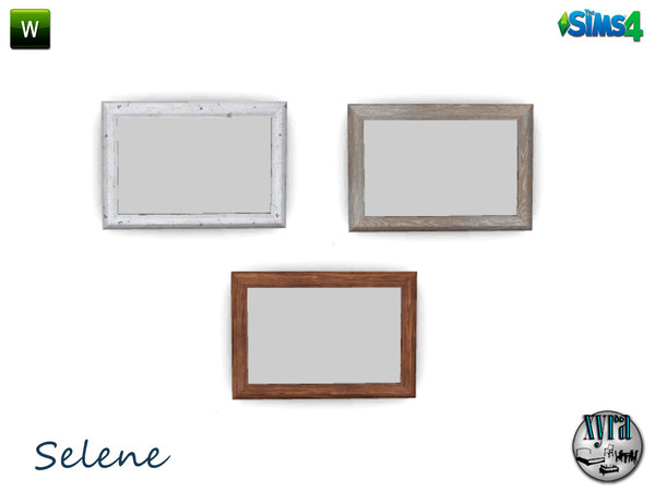 Sims 4 — Selene mirror by xyra332 — mirror Is new mesh created by me Is in 3 different colors Belongs to the set Selene