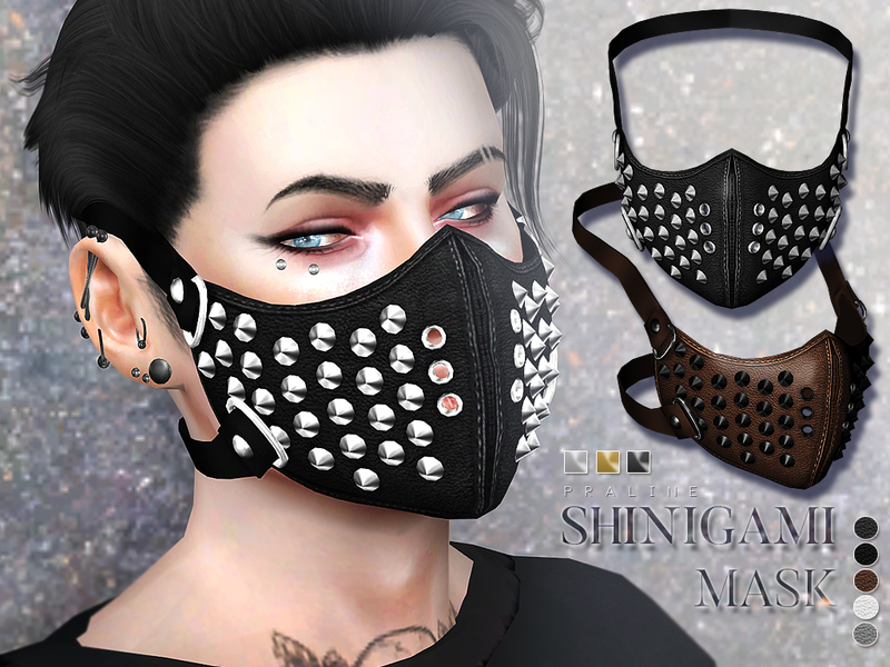 Mask Accessories The Sims 4 _ P1 - SIMS4 Clove share Asia Tổng hợp