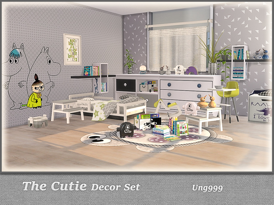 The Sims Resource - The Cutie Decor Set