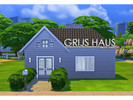 Sims 4 — [koala-sims] Grijs Haus - no CC by koala-sims — A small but sleek starter home. Practial use of space, with a