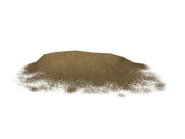 Sims 4 — Vintage Beach Sandpile Wall by Angela — Vintage Beach Sandpile wall
