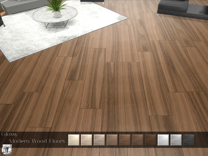 Torque S Glossy Modern Wood Floor