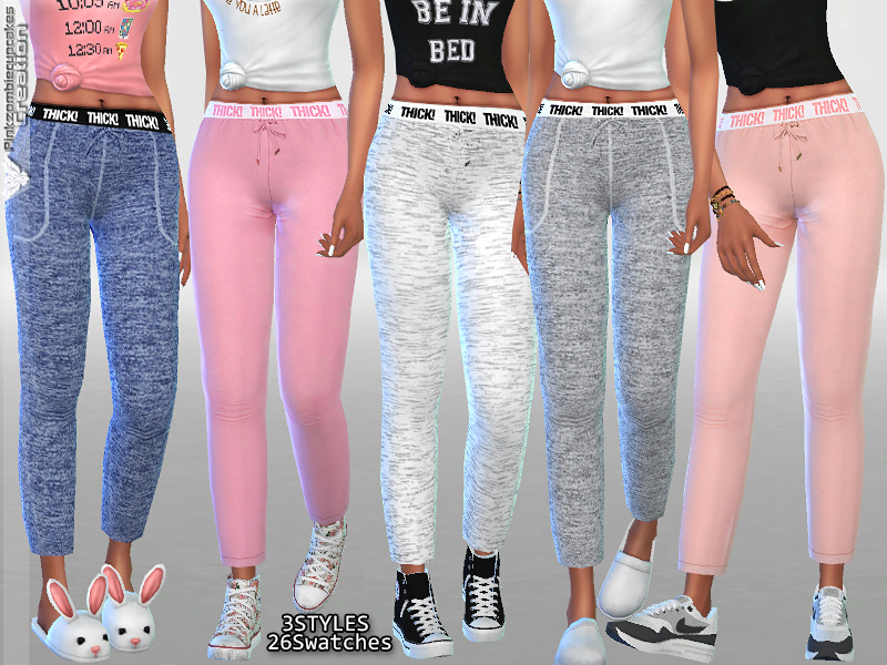 The Sims Resource Kylie Pyjama Pants Collection