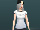 Sims 4 — Imperfectly_Perfect_T-Shirt by NatsSims — Simple graphic tee Other CC Used ---------------------- Leah_Lillith's
