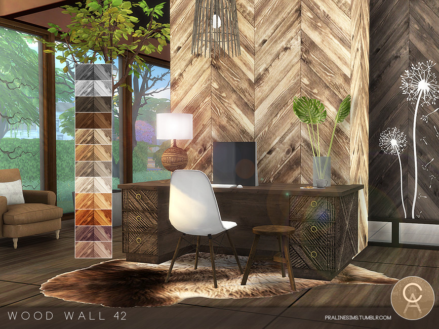 The Sims Resource Wood Walls 7