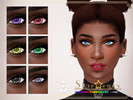 Sims 4 — masonmoo125 - Star eyes by masonmoo125 — Both the iris and pupal are the same color with the pupal in the shape