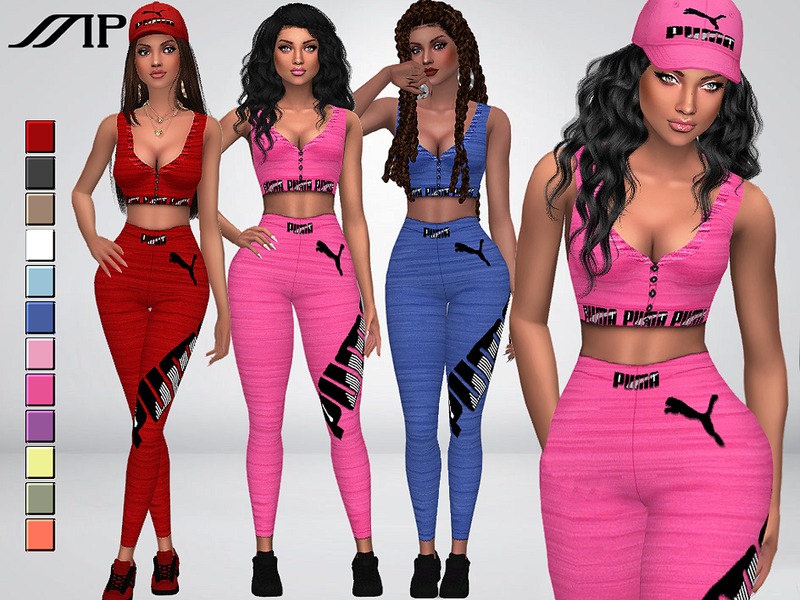 The Sims Resource - MP Puma Outfit 3
