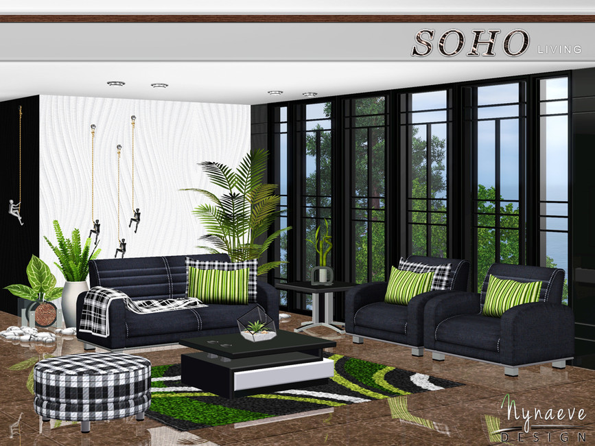 The Sims Resource Soho Living Room