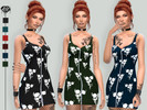 Sims 4 — Taylor Dress by Karla_Lavigne — -6 Variarions - For female - Custom Thumbnail - Everyday-party 
