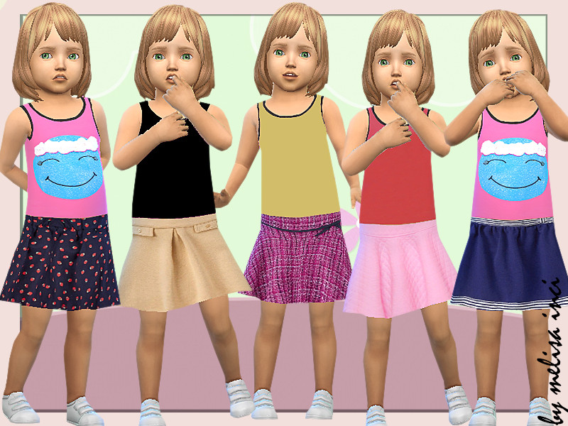 Melisa inci's Toddler Leggings With Skirt