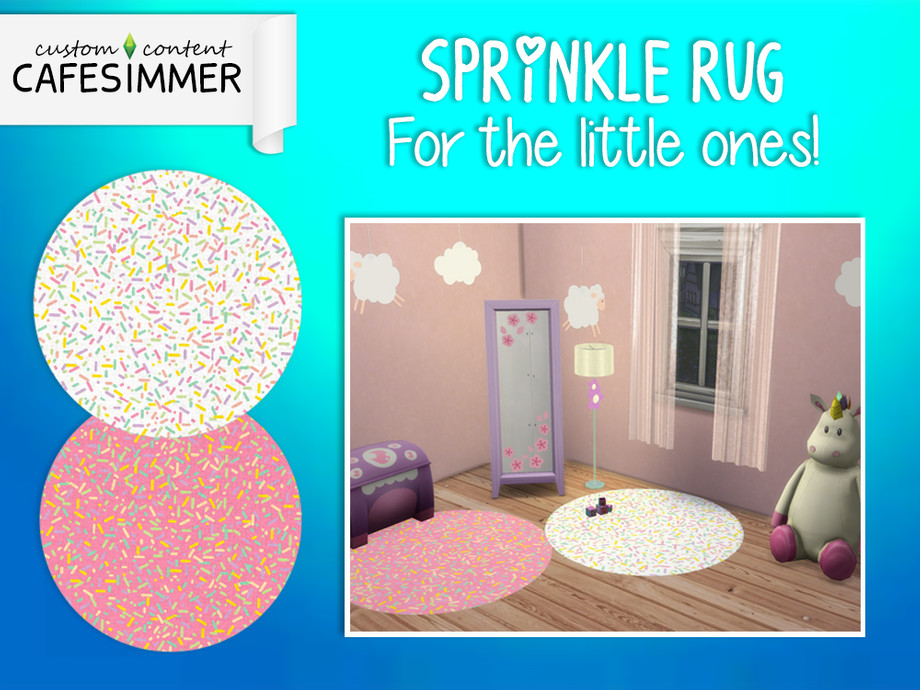 The Sims Resource { Cafesimmer } Sprinkle Rug