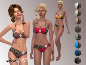 Sims 4 — Sunset on the sea by altea127 — swimsuit bikini, beautiful and elegant for the hot summer of your sims available