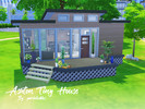 Sims 4 — Ashton Tiny House (No CC) by periwinkles — Is your sim worried about their carbon footprint? wants to downsize?