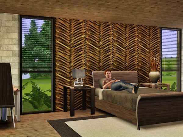 Sims 3 — Wooden Decowall 2 vertical by Prickly_Hedgehog — Wooden pattern for decorative walls