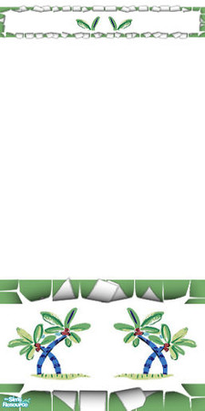 Sims 2 — Jungle  - Double Palm by Babybunny — 