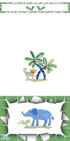 Sims 2 — Jungle  - Monkey by Babybunny — 