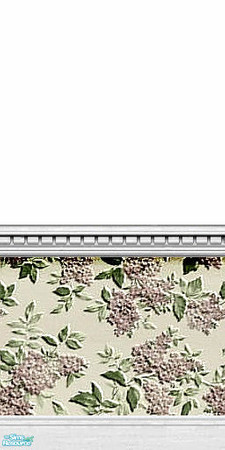 Sims 2 — Textured Lilacs - Individual Item by Lorah — In chooses of white, mauve, sea green, and cream paint this