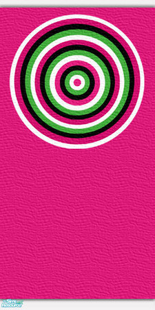 Sims 2 — Techno Pink - 06 by perelinka — Techno pink painted wall. The best for your teenagers. (7/7)