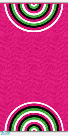 Sims 2 — Techno Pink - 04 by perelinka — Techno pink painted wall. The best for your teenagers. (5/7)