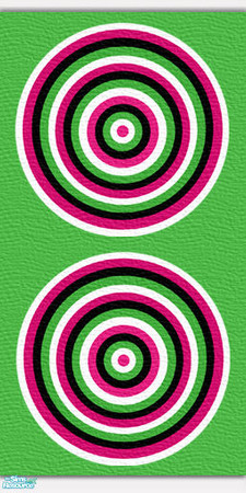 Sims 2 — Techno Green - 05 by perelinka — Techno green painted wall. The best for your teenagers. (6/7)