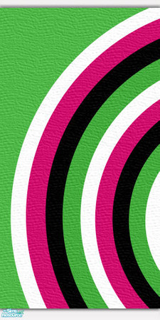 Sims 2 — Techno Green - 01 by perelinka — Techno green painted wall. The best for your teenagers. (2/7)