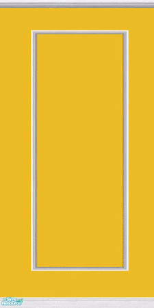 Sims 2 — S is for Shaddock - Gold Wall by Bittersweet_Symphony — Wall paint in a color found in a Shaddock. The trim is