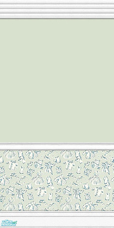 Sims 2 — Laundry Day Wall Collection - 05 by elektra274 — 5 of 10 walls designed to coordinate with my Laundry Day floor