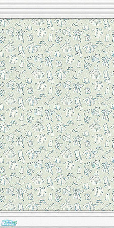 Sims 2 — Laundry Day Wall Collection - 04 by elektra274 — 4 of 10 walls designed to coordinate with my Laundry Day floor