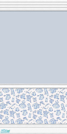 Sims 2 — Laundry Day Wall Collection - 02 by elektra274 — 2 of 10 walls designed to coordinate with my Laundry Day floor