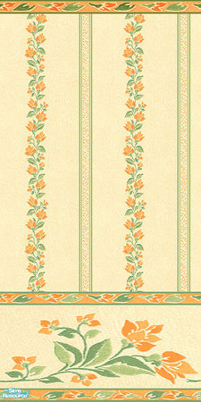 Sims 2 — flower  wall set - 2 Item by manuela55 — 
