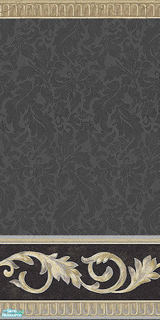 Sims 2 — damask wall set - 2 Item by manuela55 — 
