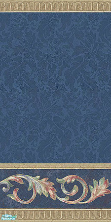 Sims 2 — damask wall set - 1 Item by manuela55 — 